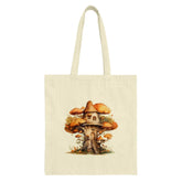 Mushroom House Tote Bag, Whimsical Cottagecore Bag, Fairy Tale Art Bag, Enchanted Forest Tote, Unique Gift for Book Lovers - Tawshia